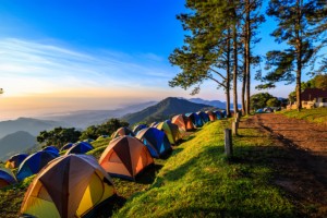 Ein schöner, ruhiger Camping Platz