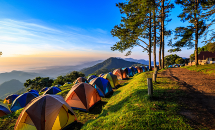 Ein schöner, ruhiger Camping Platz