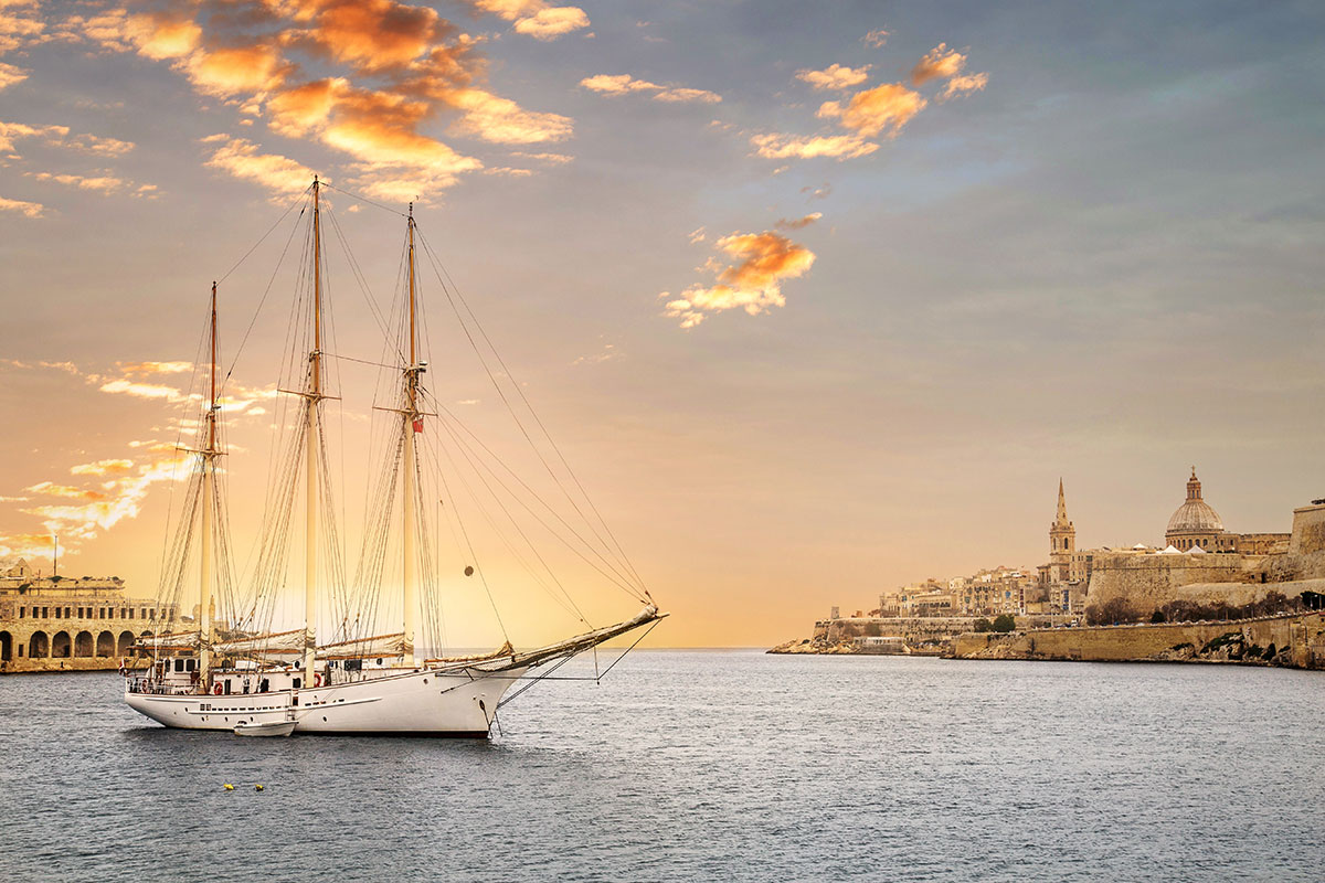 Malta: UNESCO-Welterbe: die Hauptstadt Valletta.