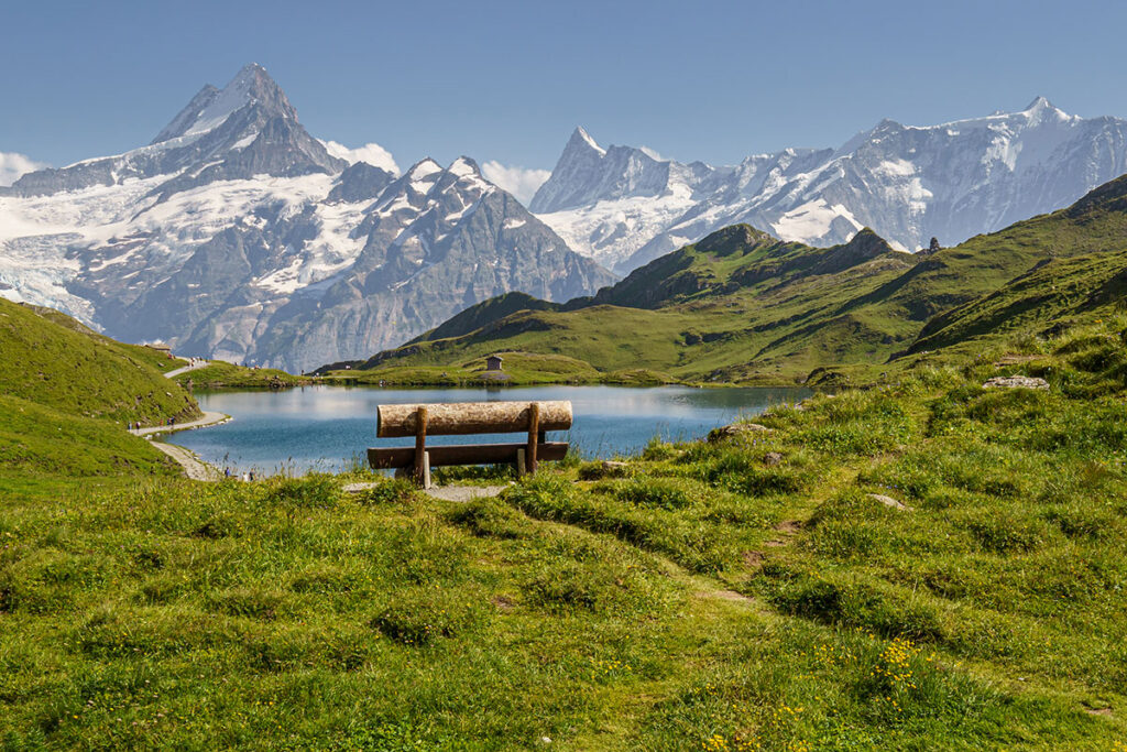 Etappe 15 der ViaBerna führt zum Bachalpsee.
