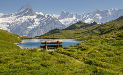 Etappe 15 der ViaBerna führt zum Bachalpsee.