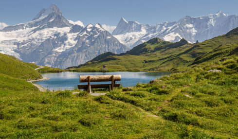Etappe 15 der ViaBerna führt zum Bachalpsee.