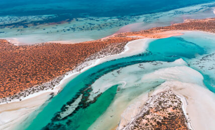 Die Küste in Westaustralien