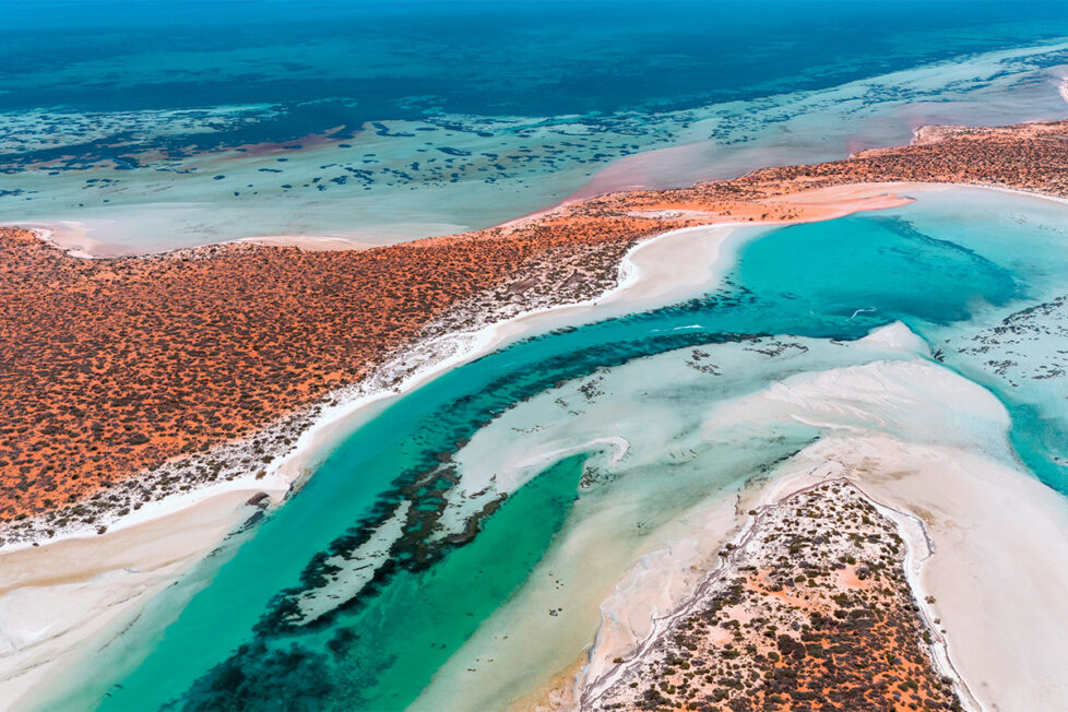 Die Küste in Westaustralien