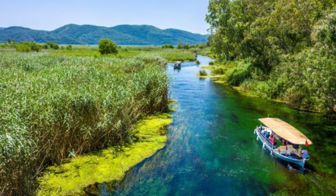 Mugla Akyaka Azmak Fluss